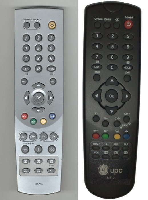 HUMAX R-812, R-814 - helyettesítő távirányító