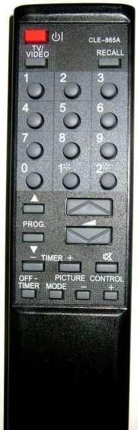 HITACHI CLE-865A - helyettesítő távirányító