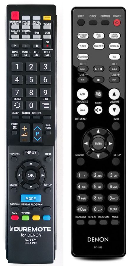 DENON RC-1199 - távirányító duplikátum