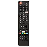 Kruger&Matz 43SFHD20,  KM0243FHD, KM0255UHD,  KM0265UHD, KM0275UHD + TV vezérlés (mini TV) - távirányító duplikátum