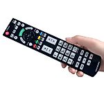 PANASONIC N2QAYB000936 - helyettesítő távirányító háttérvilágítással