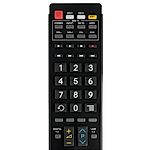 SHARP RRMCGA199AWSA + TV vezérlés (mini TV) - távirányító duplikátum