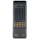 YAMAHA RS-CD100, RS-CDX10000 + TV vezérlés (mini TV) - távirányító duplikátum