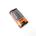 SONY BP-HP550-11 eredeti akkumulátor fejhallgatóhoz, kétcellás MDR-RF865-hez