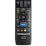 JVC RM-SUXG48R, RM-SUXG60R + TV vezérlés (mini TV) - távirányító duplikátum