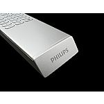 PHILIPS 996592300991, YKF474-BT27 Silver - eredeti gyári távirányító hangvezérléssel