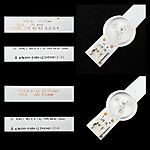 LG AGF78399301AL LED háttérvilágítás AGF78399201AL, 6916L-1204A, 6916L-1205A - 3 szalag