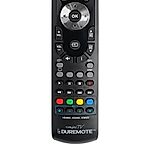 HDThunder HD4500, HD5000, HD6500 + TV vezérlés (mini TV) - távirányító duplikátum