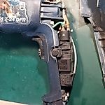 Csere ON/OFF kapcsoló Bosch GBM 13-2 RE, PBH 240 RE, GBH 2 SR, PSB 500 R, GAH 500 DSR fúrókhoz és egyéb modellekhez