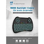 H9 Mini Wireless keyboard with touchpad
