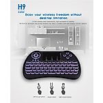 H9 Mini Wireless keyboard with touchpad