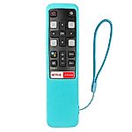 TCL RC802V
 szilikon tok - fluoreszkáló türkiz