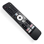 HAIER HTR-U31, H43K66UG Plus, H50K66UG, H55K66UG, H58K66UG - csere távirányító hangvezérléssel