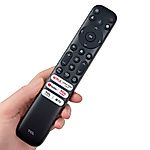 TCL 55Q750G, 65Q750G, 75Q750G, 85Q750G - eredeti gyári távirányító hangvezérléssel