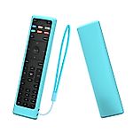 VIZIO XRT136
 szilikon tok - fluoreszkáló türkiz