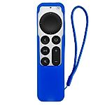 APPLE 4K TV SIRI REMOTE
 szilikon tok - kék