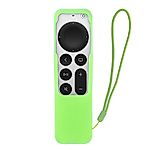 APPLE 4K TV SIRI REMOTE
 szilikon tok - fluoreszkáló zöld