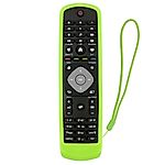 PHILIPS YKF346-001, YKF346-003, YKF347-001, YKF348-001, YKF348-005, YKF406-001, YKF406-002, YKF406-003
 szilikon tok - fluoreszkáló zöld