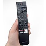 PHILIPS 398GM10BEPHYE002CR titan, USB, 65OLED859 65OLED959 , 65PML8709, OLED808, OLED849, PUS8818 - eredeti gyári távirányító hangvezérléssel és háttérvilágítással