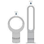 DYSON AM06, AM07, AM08, DS-965824-01 - Mennyezeti ventillátor   


távirányító
 duplikátum
 MÁGNESES
