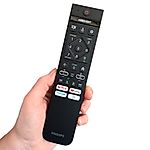 PHILIPS 398GM10BEPHNL001SY, 398GM10BEPHNE001SY, SRC-3009-04 - eredeti gyári távirányító hangvezérléssel és háttérvilágítással