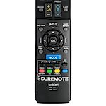 SONY RM-U305C, STR-DE375, STR-DB780, STR-DB1070 + TV vezérlés (mini TV) - távirányító duplikátum