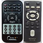SONY RM-X153 -   


kompatibilis General márkájú távirányító