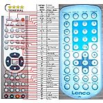 LENCO KDV-309 -   


kompatibilis General márkájú távirányító