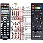 SUMVISION Cyclone Micro 2+ -   


kompatibilis General márkájú távirányító