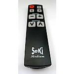 SEKI MEDIUM black - learning remote control