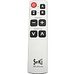 SEKI MEDIUM silver - learning remote control