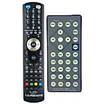 KRELL HTS 7.1 + TV vezérlés (mini TV) - távirányító duplikátum