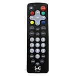 SEKI ONE black - waterproof hygienic antibacterial remote control