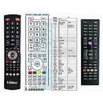 DUAL DL-65UHD-001 -   


kompatibilis General márkájú távirányító
