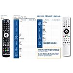 CANAL DIGITAL HD PVR 5720 -   


kompatibilis General márkájú távirányító