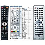 HOMETECH DVD-678, DVD-688, DVD-690C -   


kompatibilis General márkájú távirányító