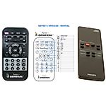 PHILIPS EM2100 - remote control, replacement
