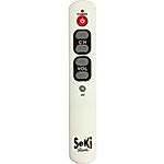 SEKI SLIM white - learning remote control