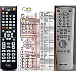 SAMSUNG SV-657GX -   


kompatibilis General márkájú távirányító