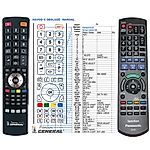 PANASONIC N2QAYB000129 -   


kompatibilis General márkájú távirányító