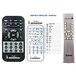 CLASSÉ CAP-2100, CP-500 -   


kompatibilis General márkájú távirányító