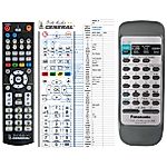 PANASONIC EUR648263 -   


kompatibilis General márkájú távirányító