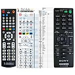 SONY RM-AMU085 -   


kompatibilis General márkájú távirányító