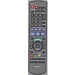 PANASONIC N2QAYB000125 - helyettesítő távirányító