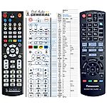 PANASONIC N2QAYB000576 -   


kompatibilis General márkájú távirányító