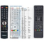 HAIER LDU43V500S, LE48M600CF, LE48M600TF, LE49B9300U -   


kompatibilis General márkájú távirányító