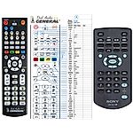 SONY RM-X271 -   


kompatibilis General márkájú távirányító