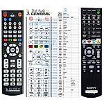 SONY RM-GJ06K -   


kompatibilis General márkájú távirányító