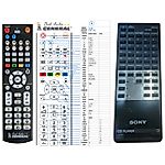 SONY RM-D770, RM-D771 -   


kompatibilis General márkájú távirányító