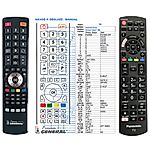 PANASONIC N2QAYB001188 -   


kompatibilis General márkájú távirányító